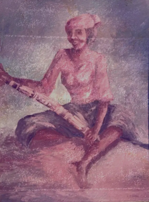 Painting artwork by Kaltume Gana